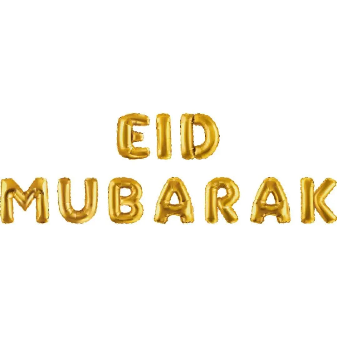 Eid Mubarak folie letter slinger - Bazaarwinkel